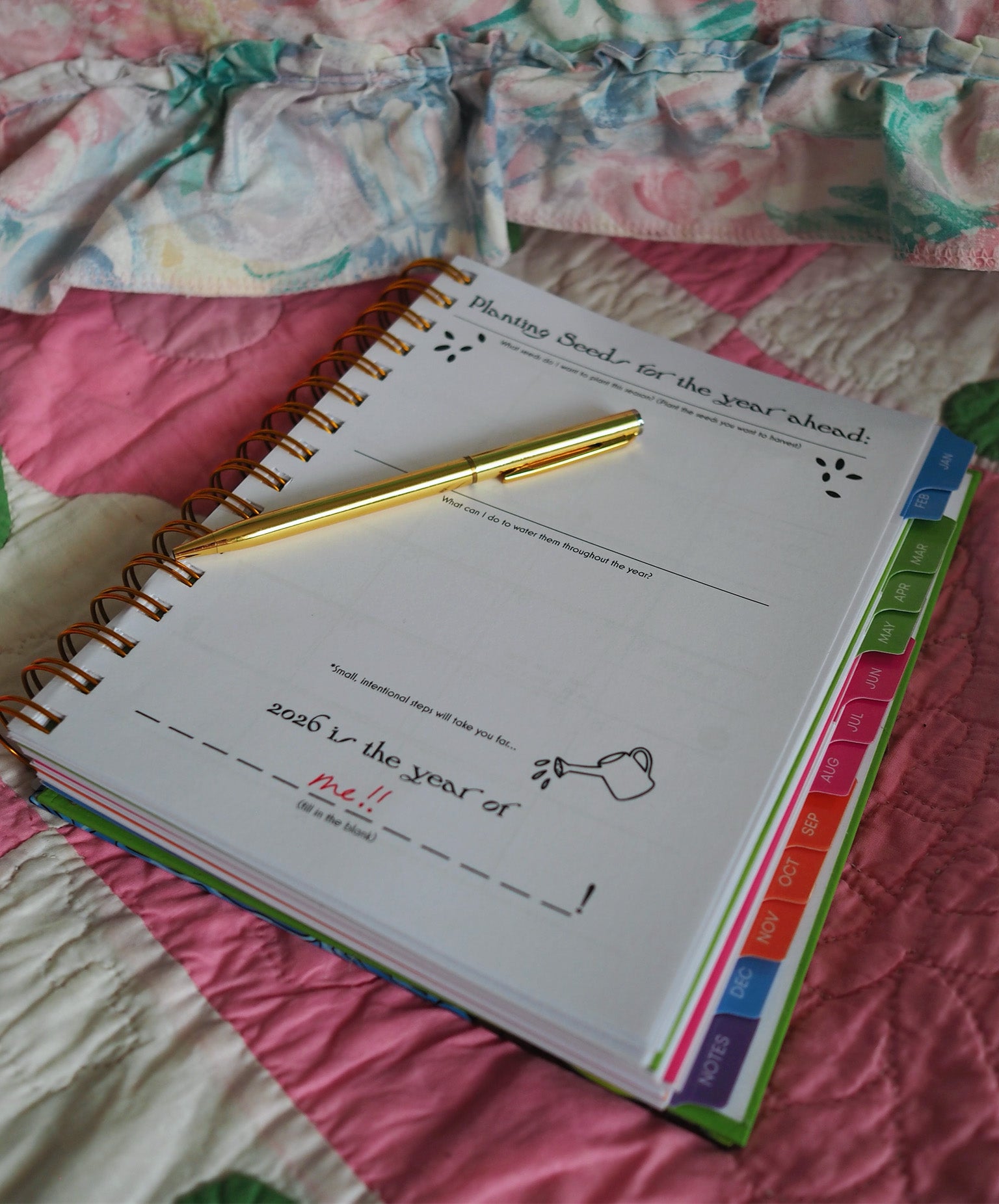 2026 Cycles & Seasons of the Year Weekly Planner + Moon Cycle Tracker