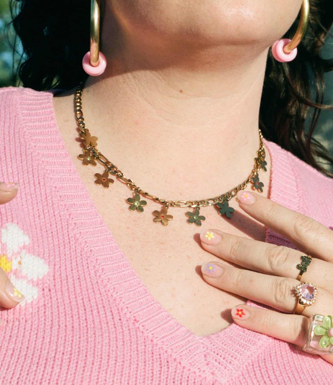 Daisy Chain Necklace