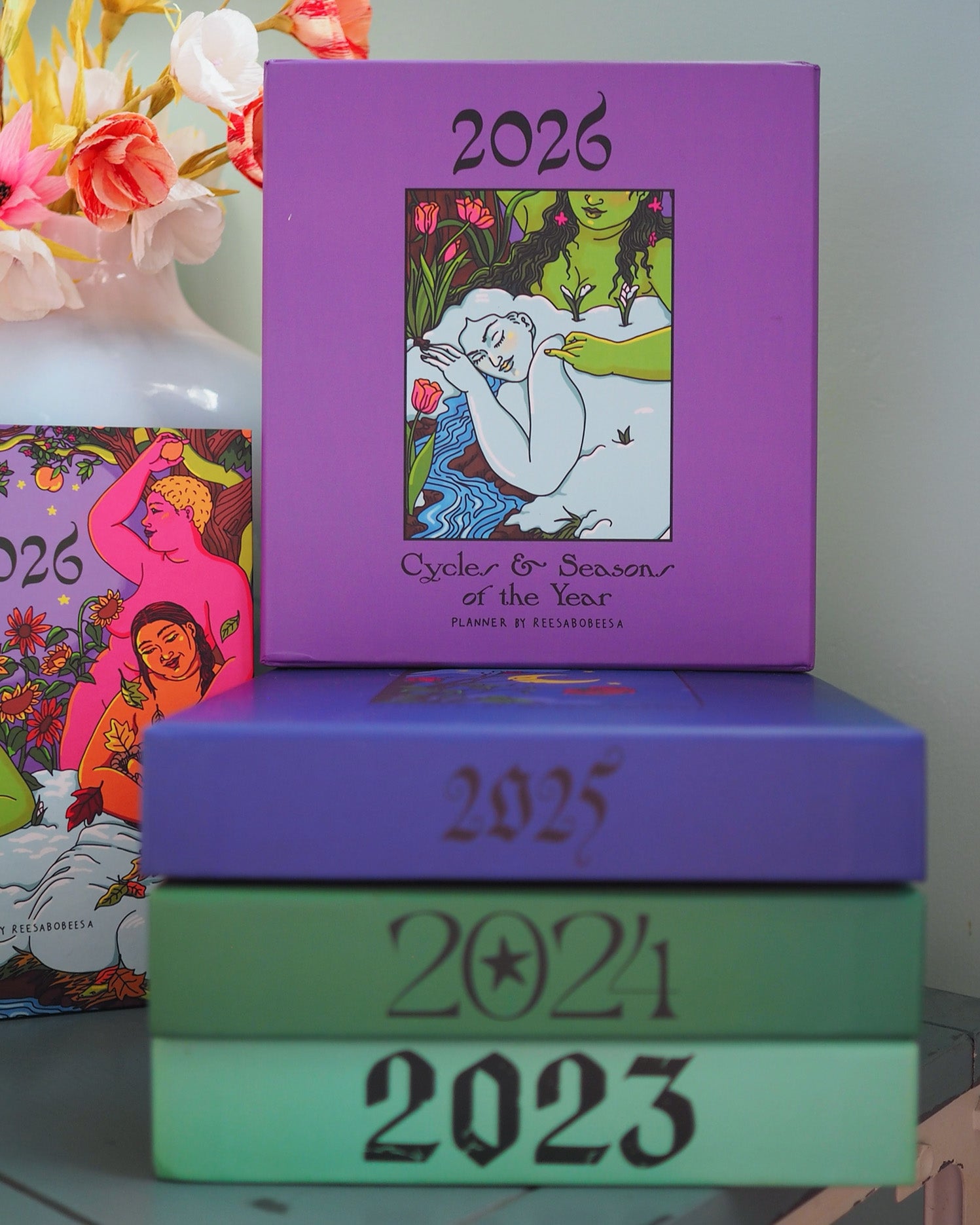 2026 Cycles & Seasons of the Year Weekly Planner + Moon Cycle Tracker