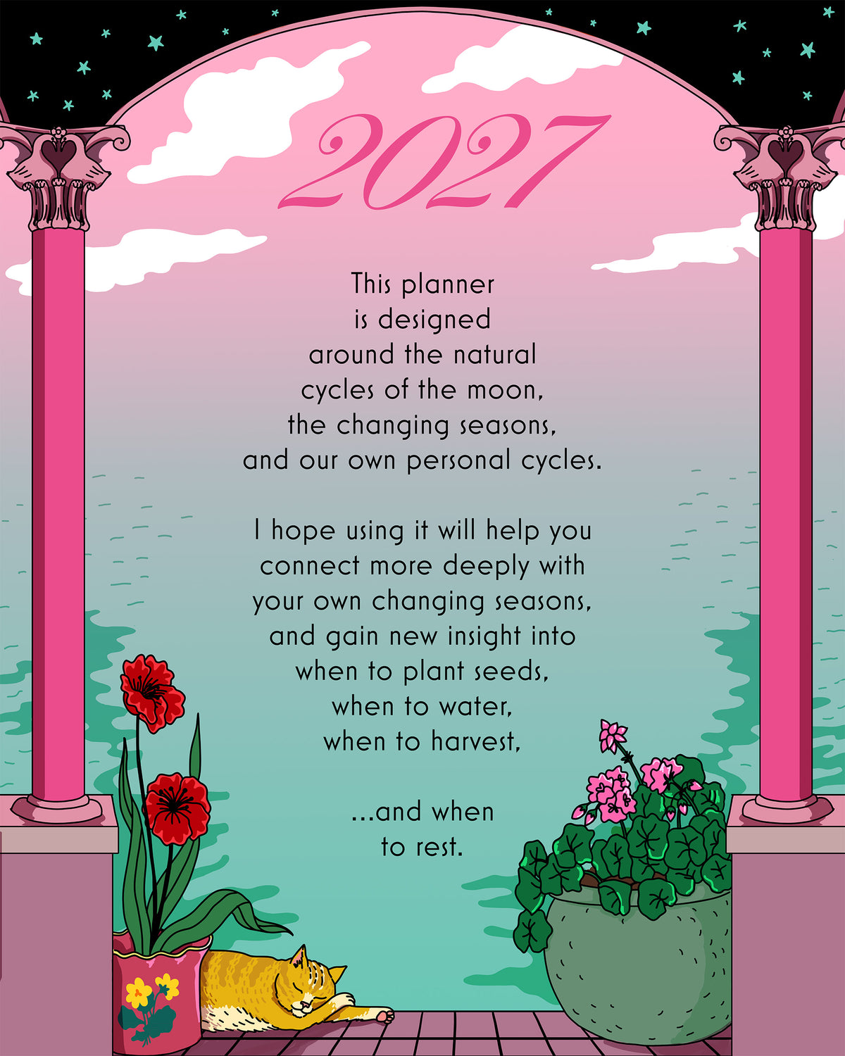 Cycles & Seasons Yearly Planner