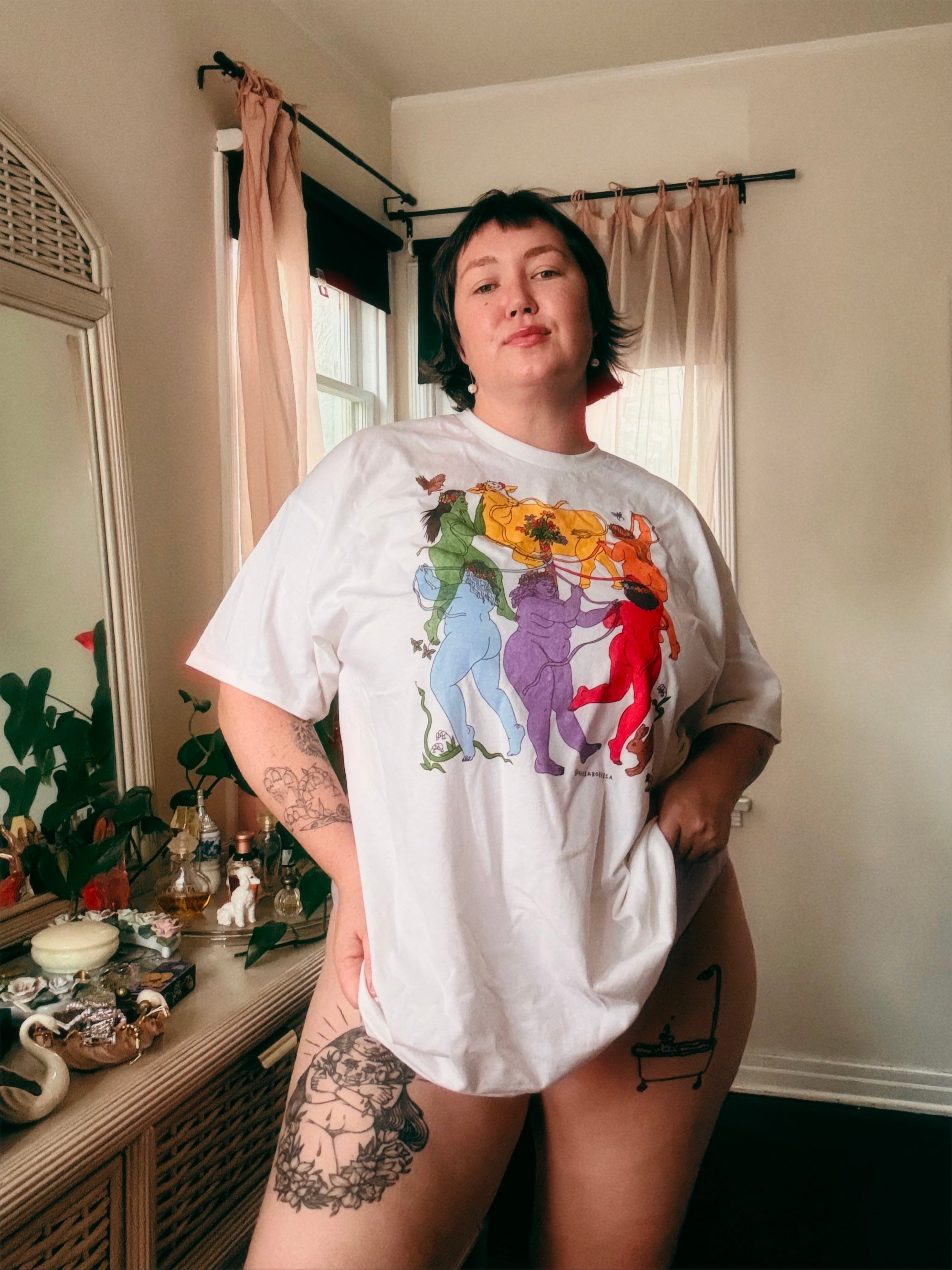 Rainbow Beltane Tee