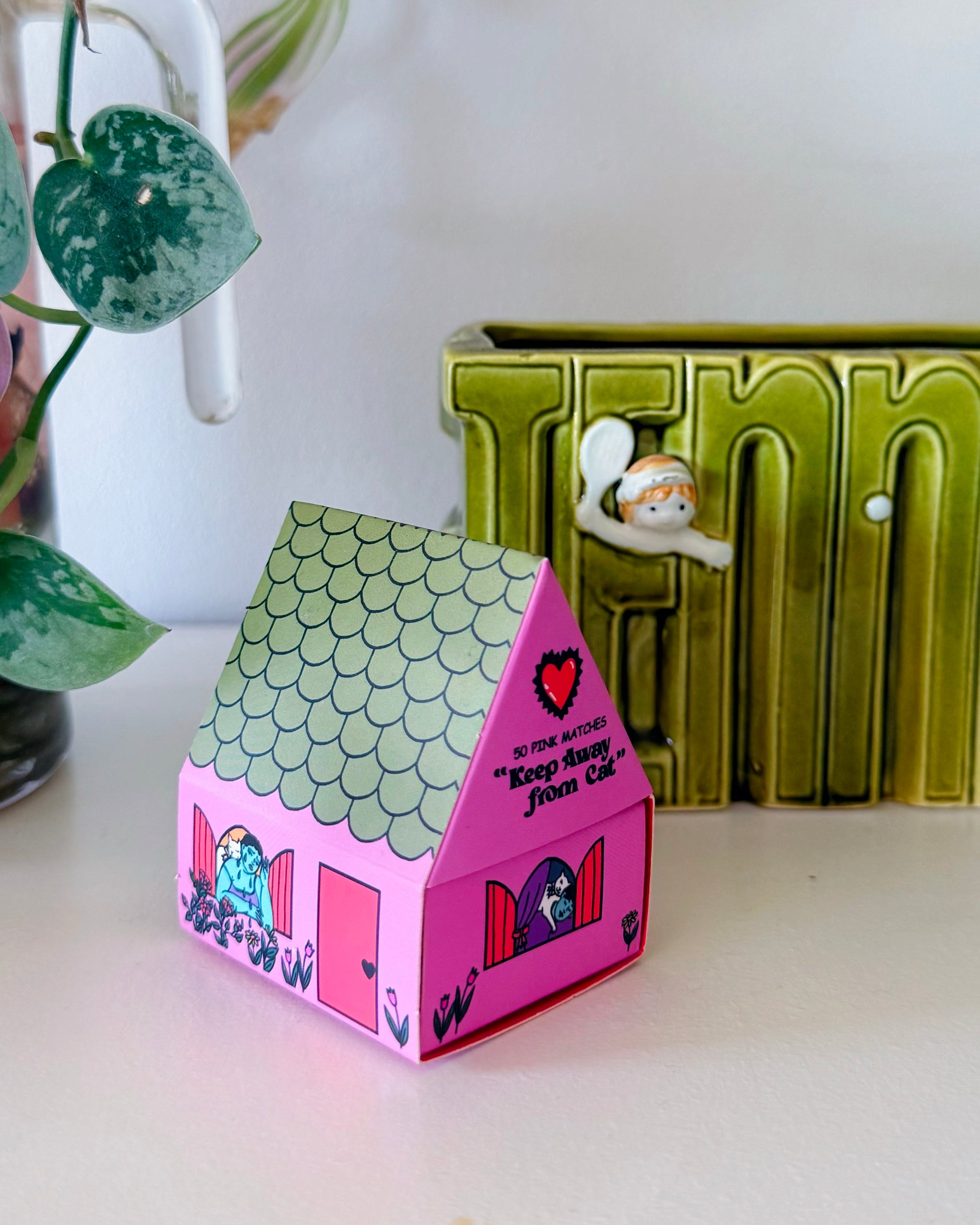 Cat House Pink Matches