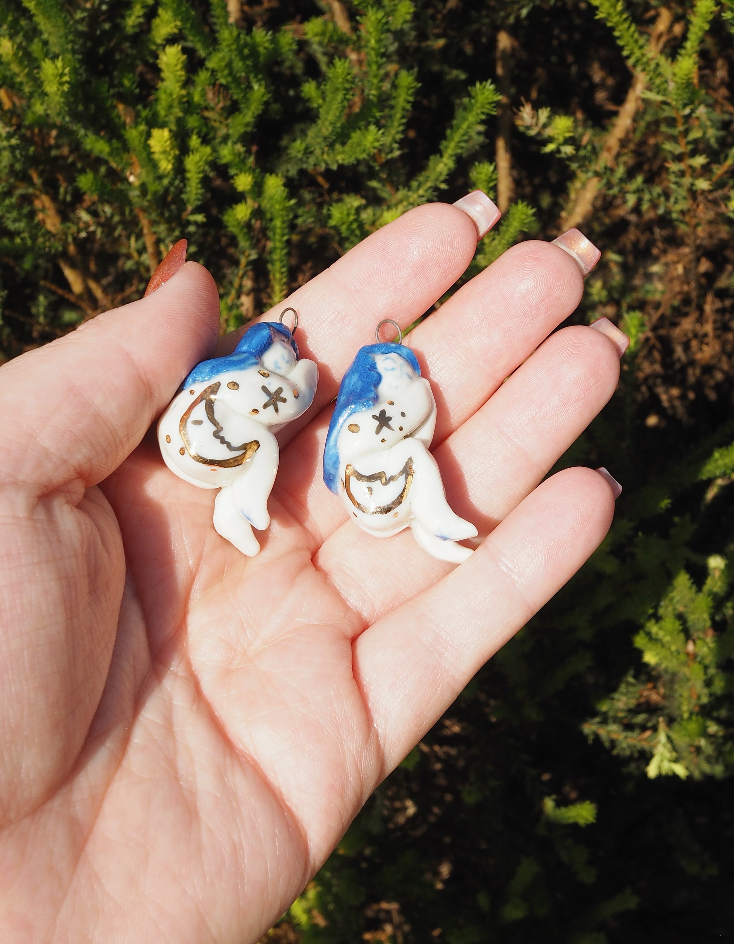 Flores Insecta Handmade Mini Ceramic Figurine Charm