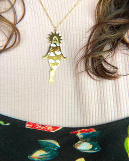 Sun Goddess Charm