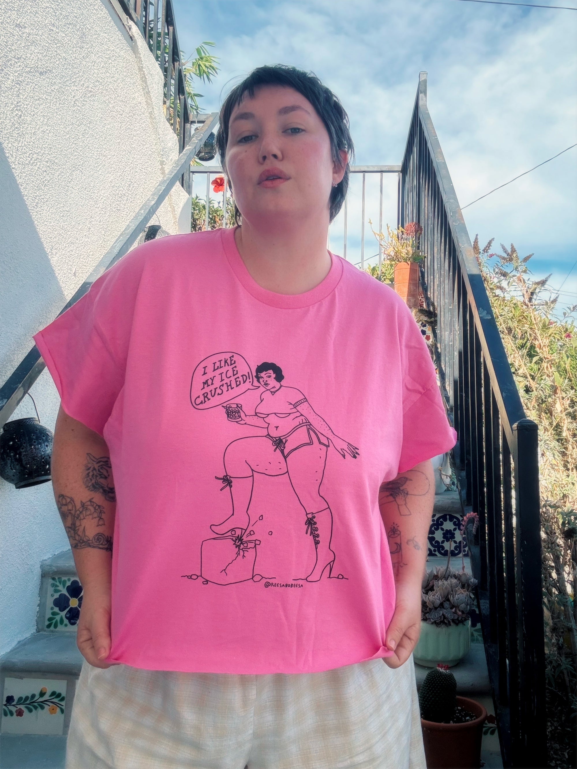 I Like My ICE Crushed Tee