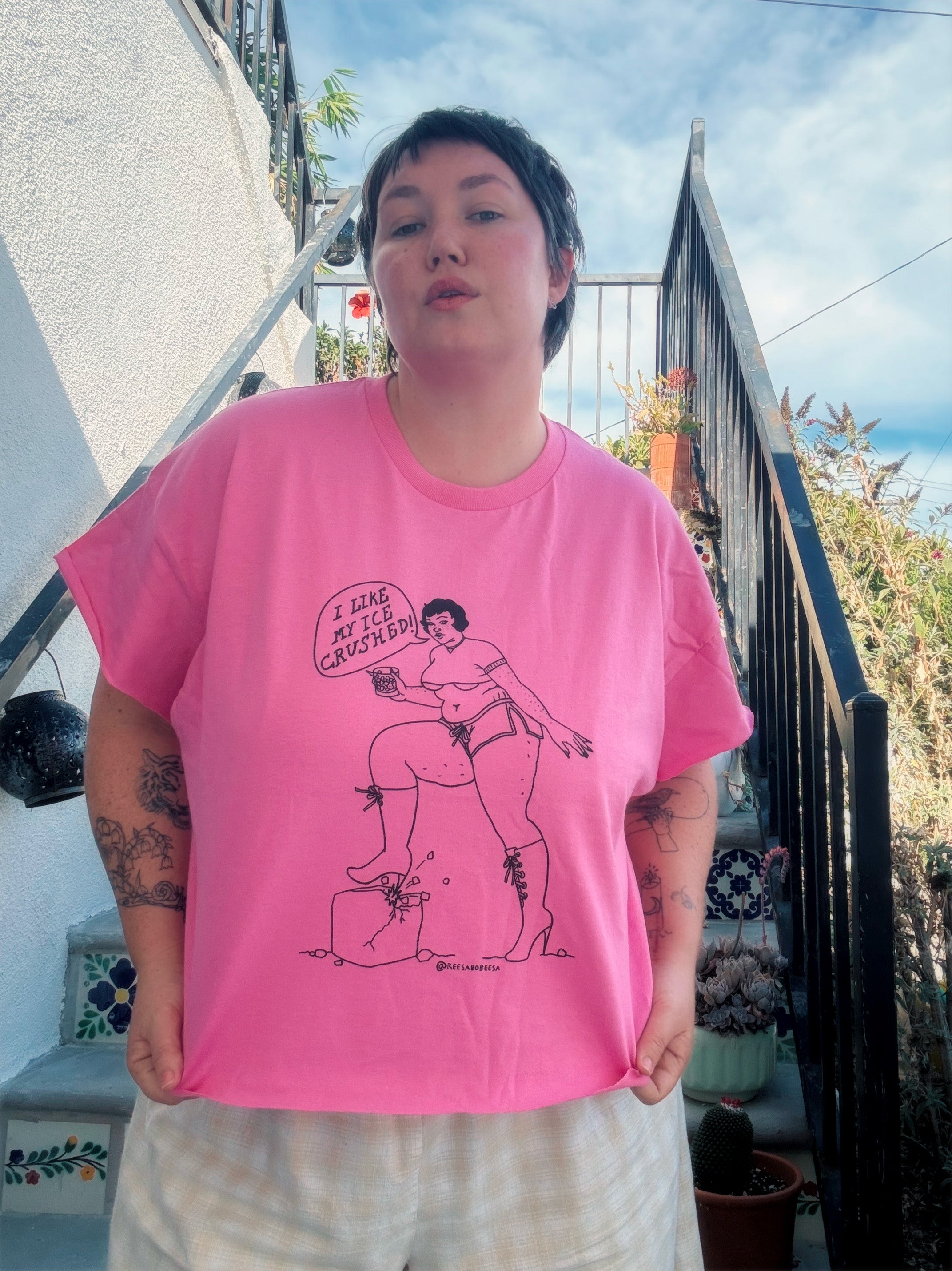 I Like My ICE Crushed Tee