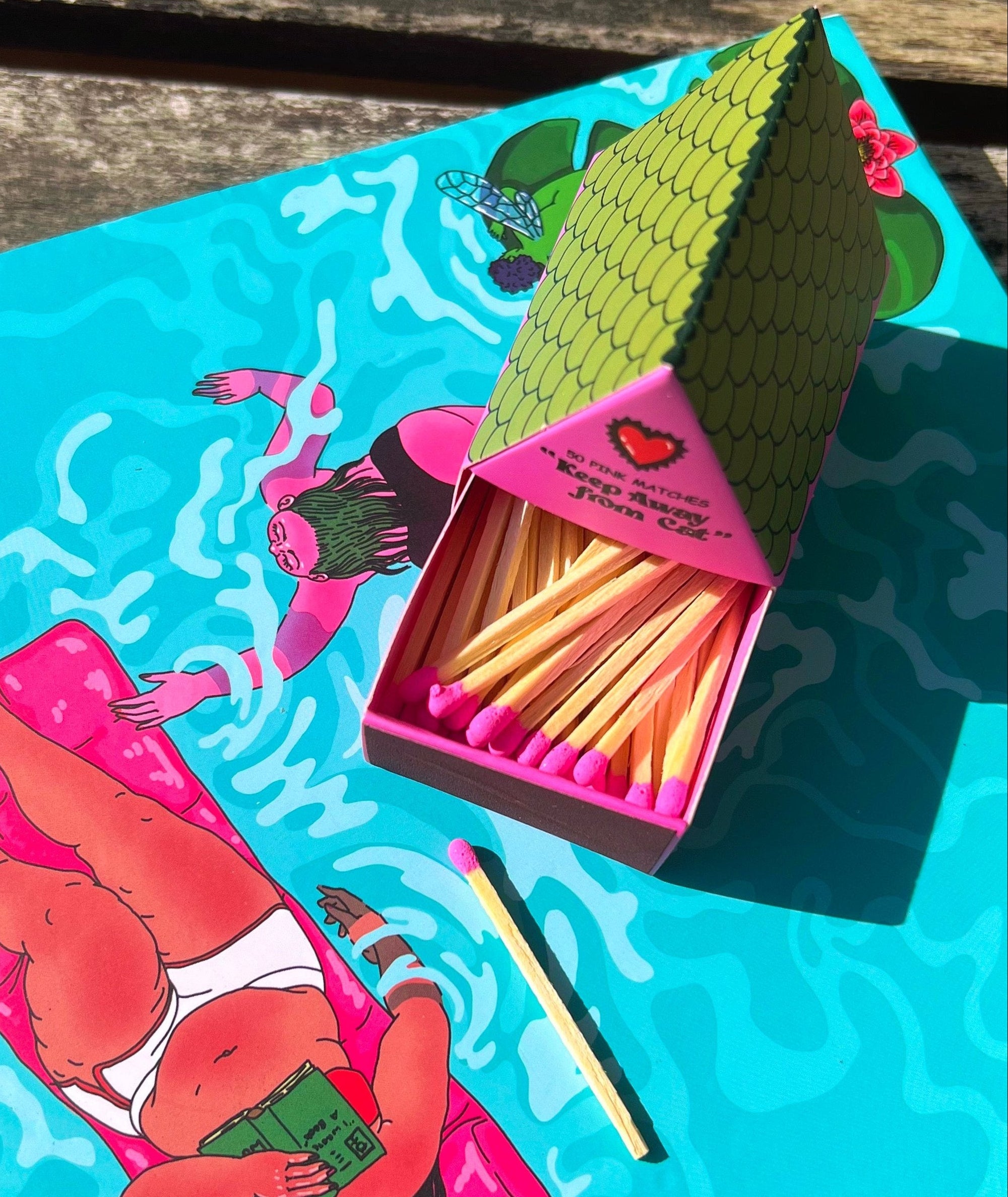 Cat House Pink Matches