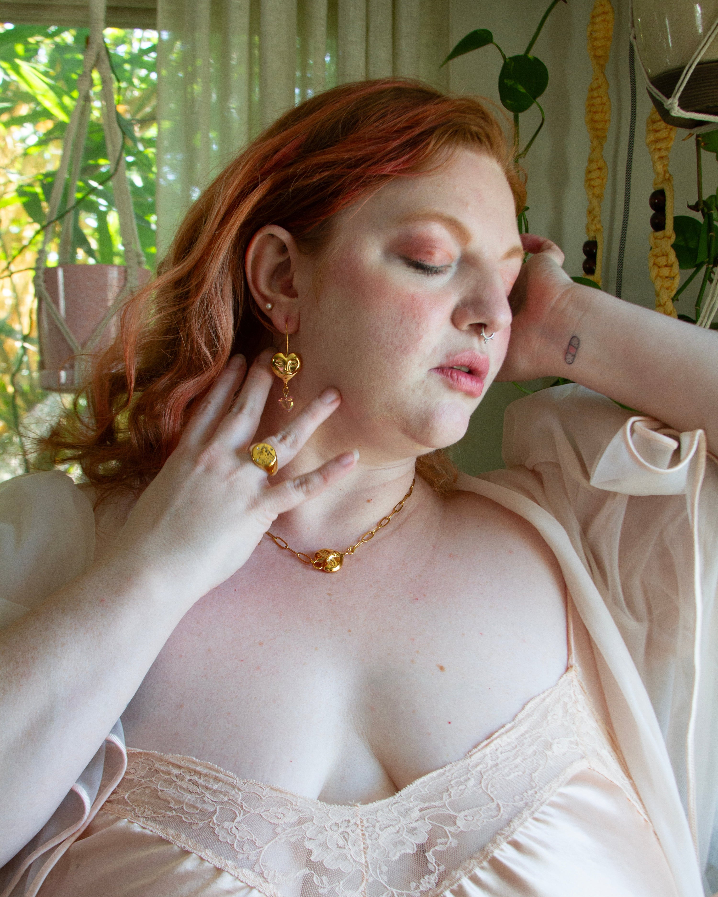 Tender Heart Droplet Earrings