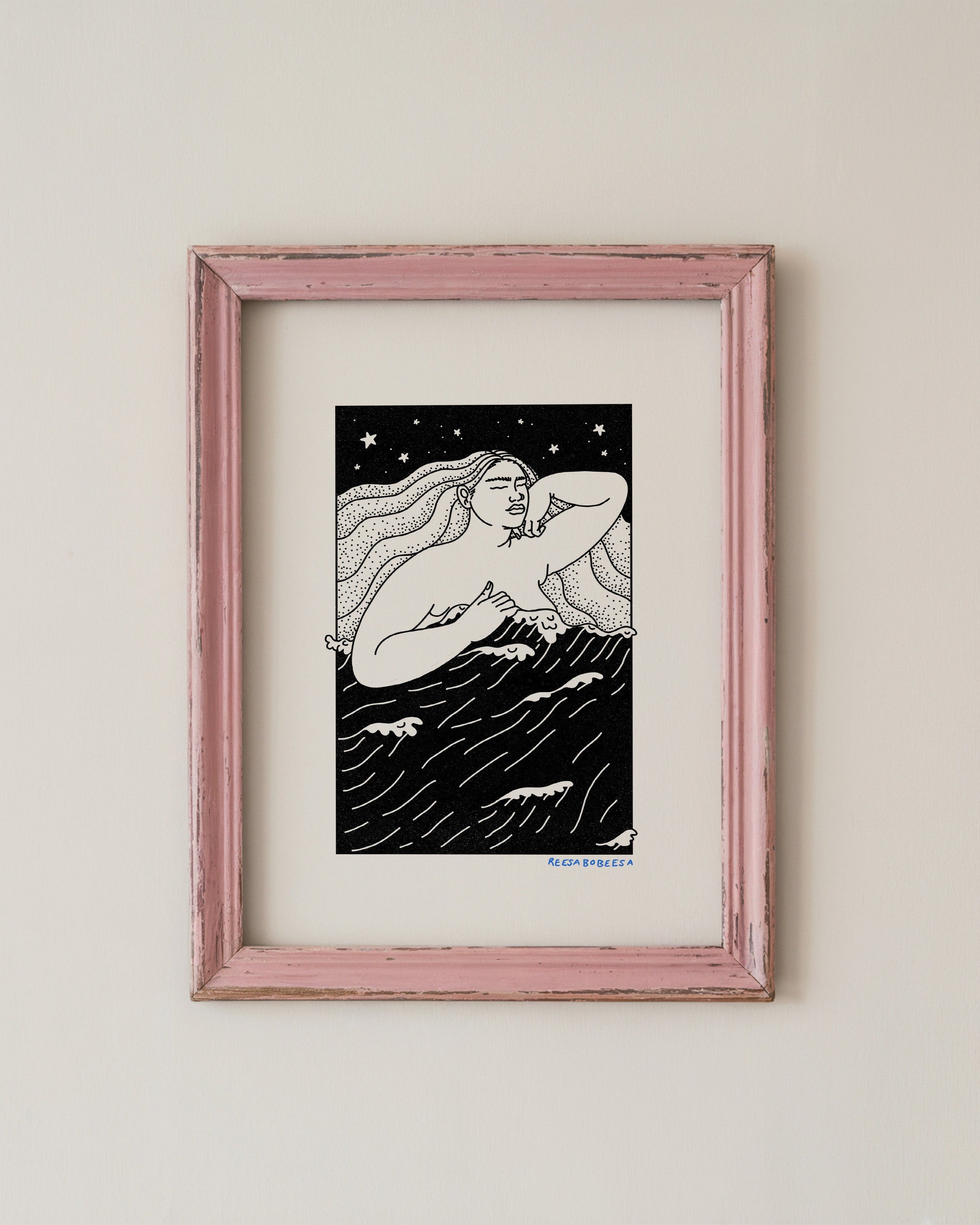 Ocean Bed Art Print