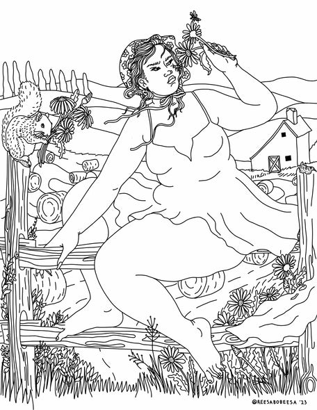 Spring 2024 Coloring Pages