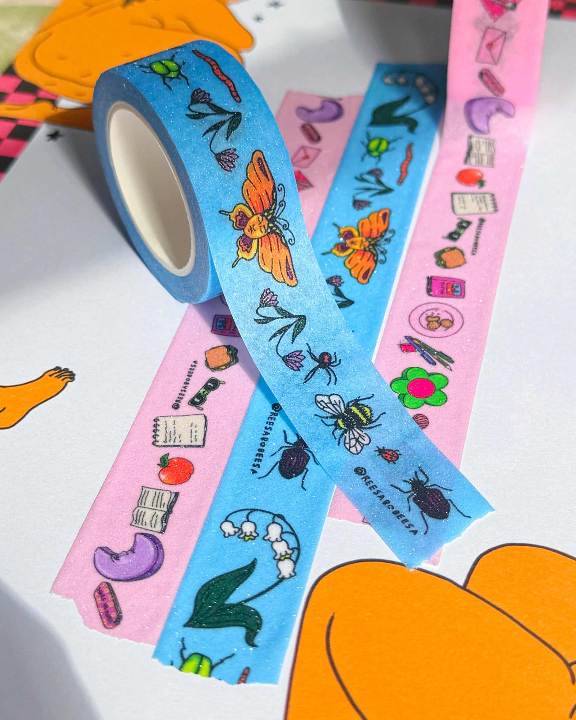 RBB Stationery Set in Surprise Hand-Printed Bag