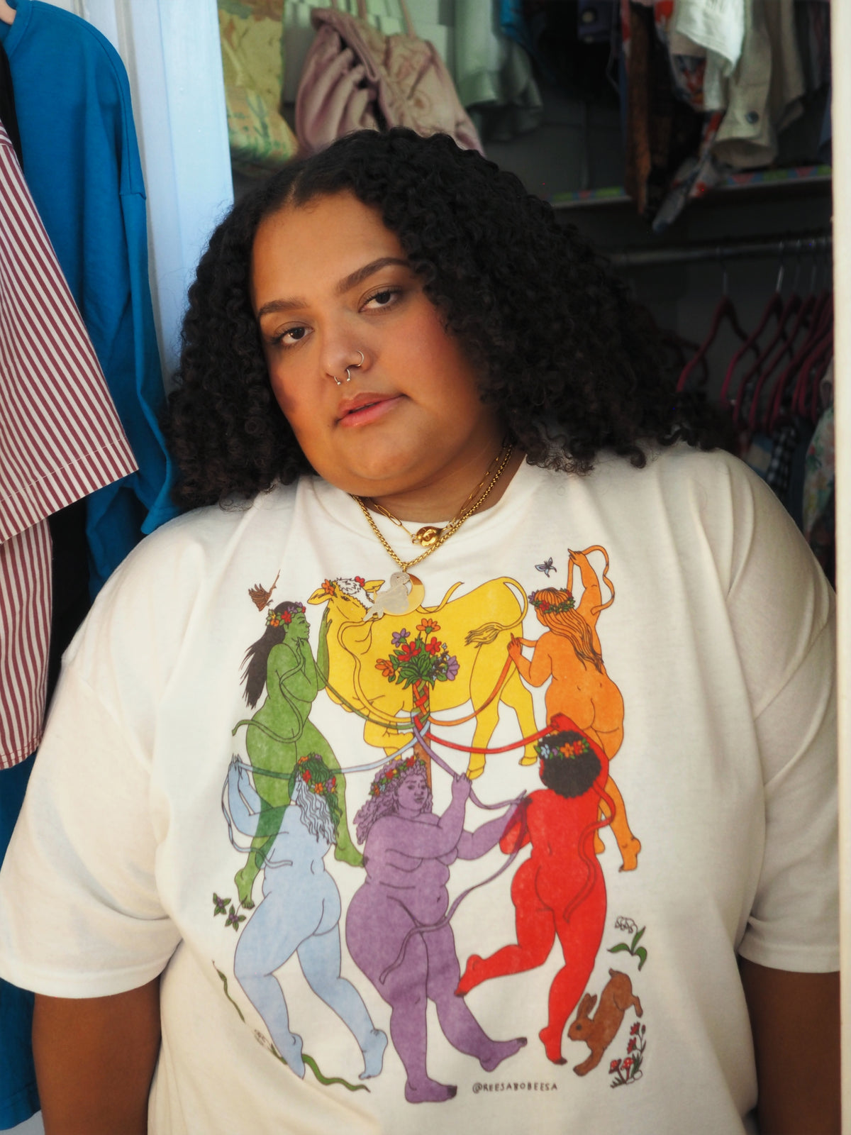 Rainbow Beltane Tee