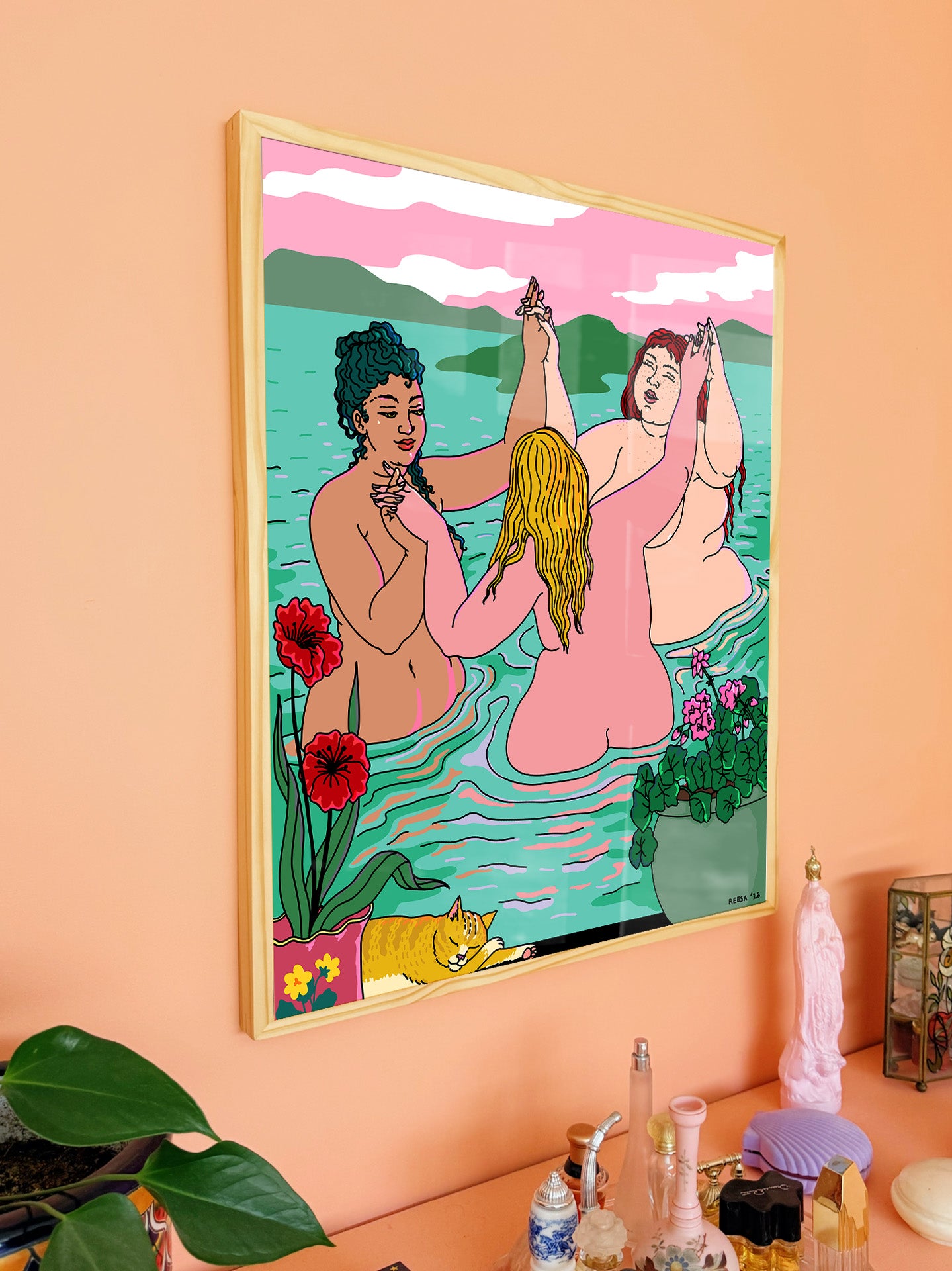The Grotto Art Print