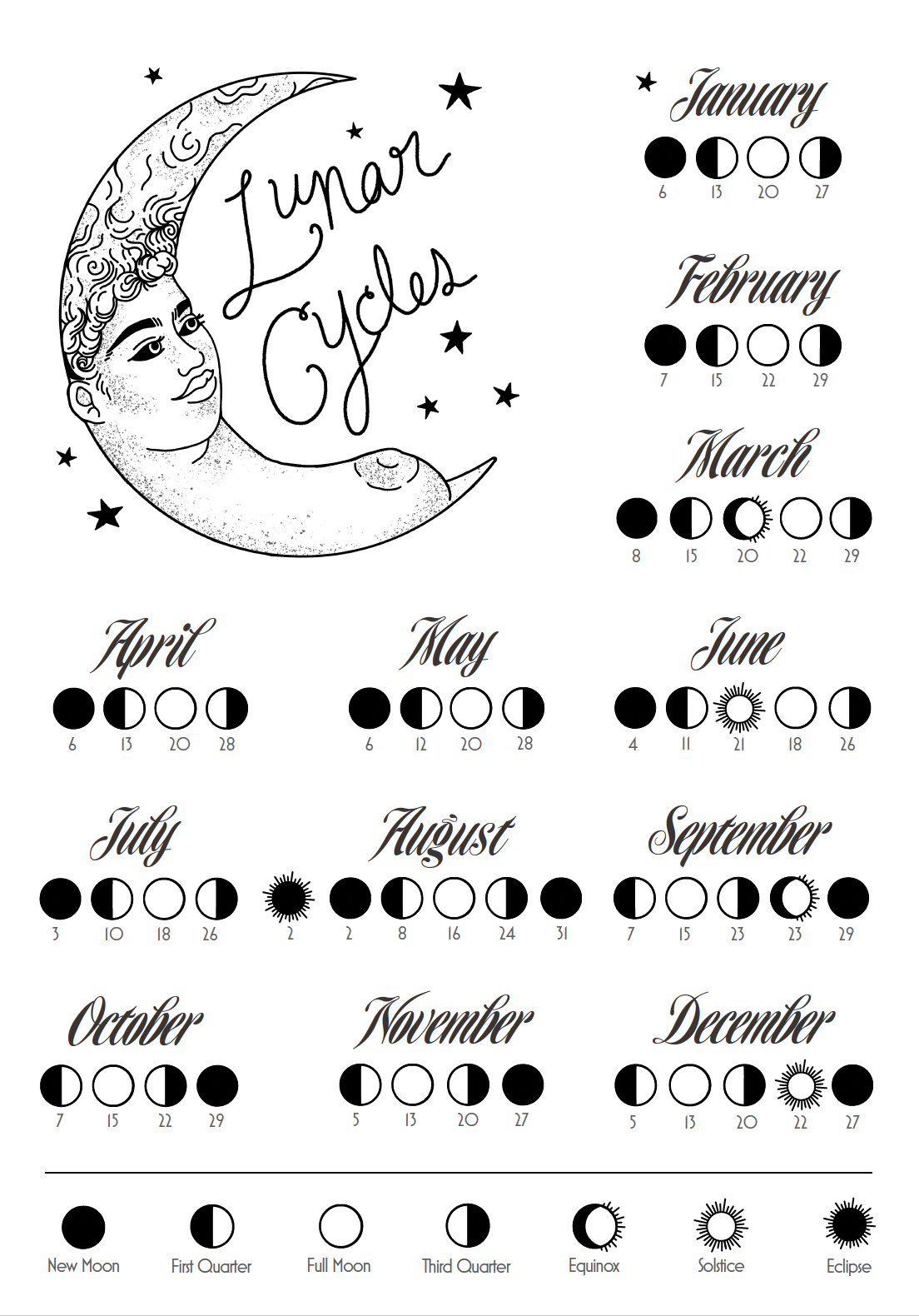 Cycles & Seasons Yearly Planner