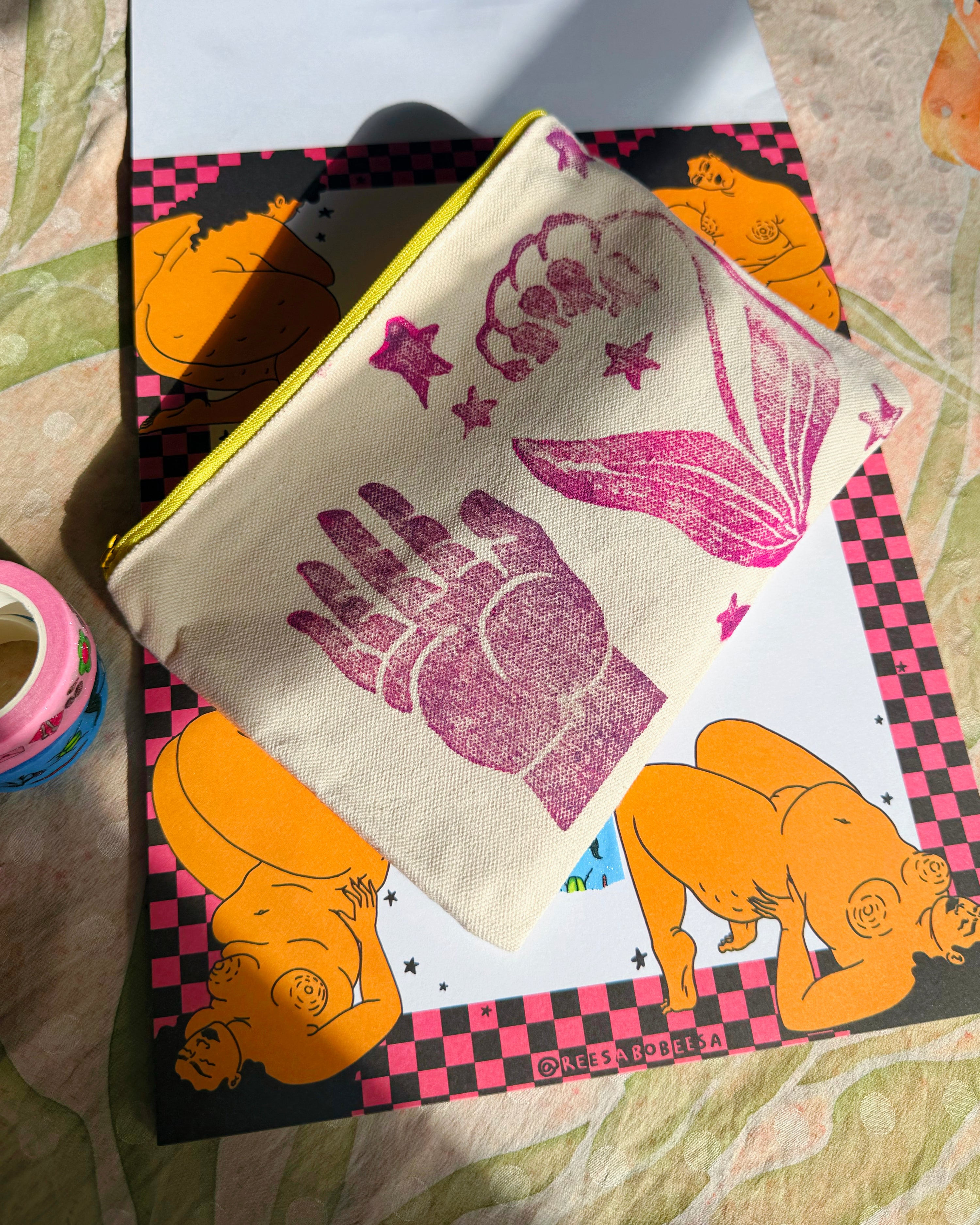 RBB Stationery Set in Surprise Hand-Printed Bag