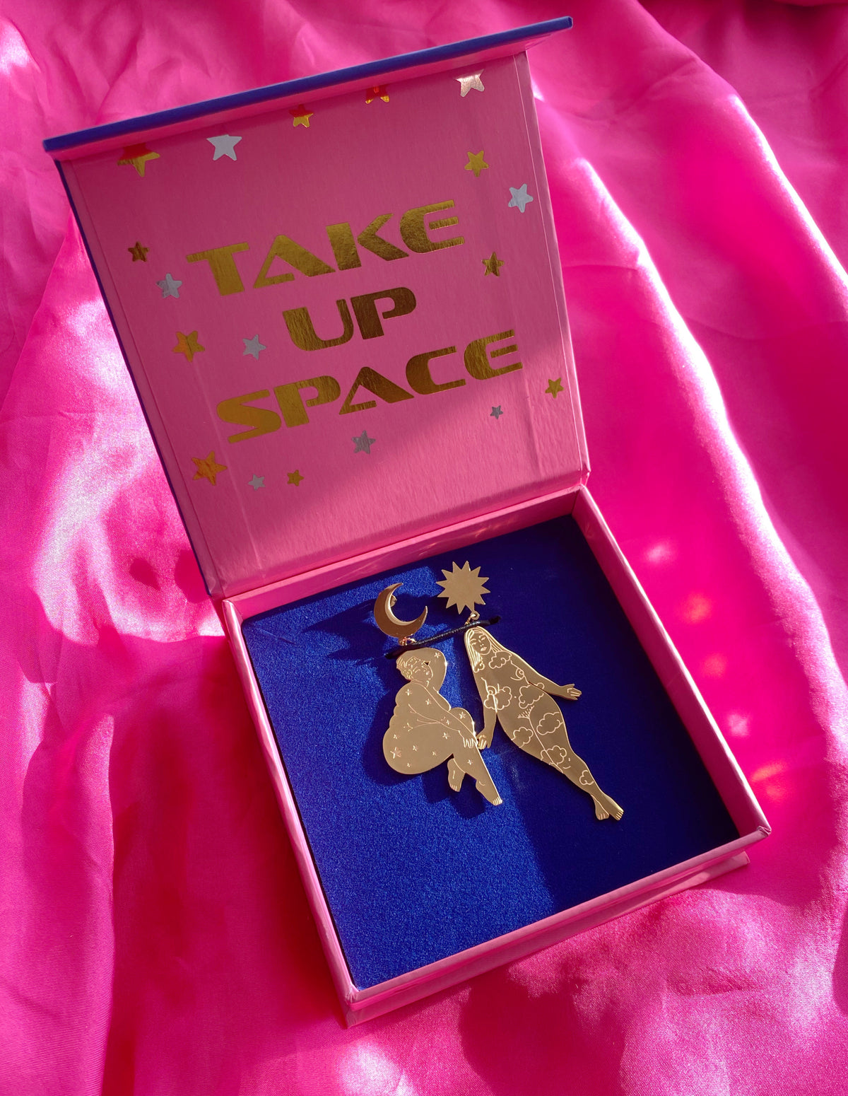 Take Up Space Sun and Moon Goddess Earrings