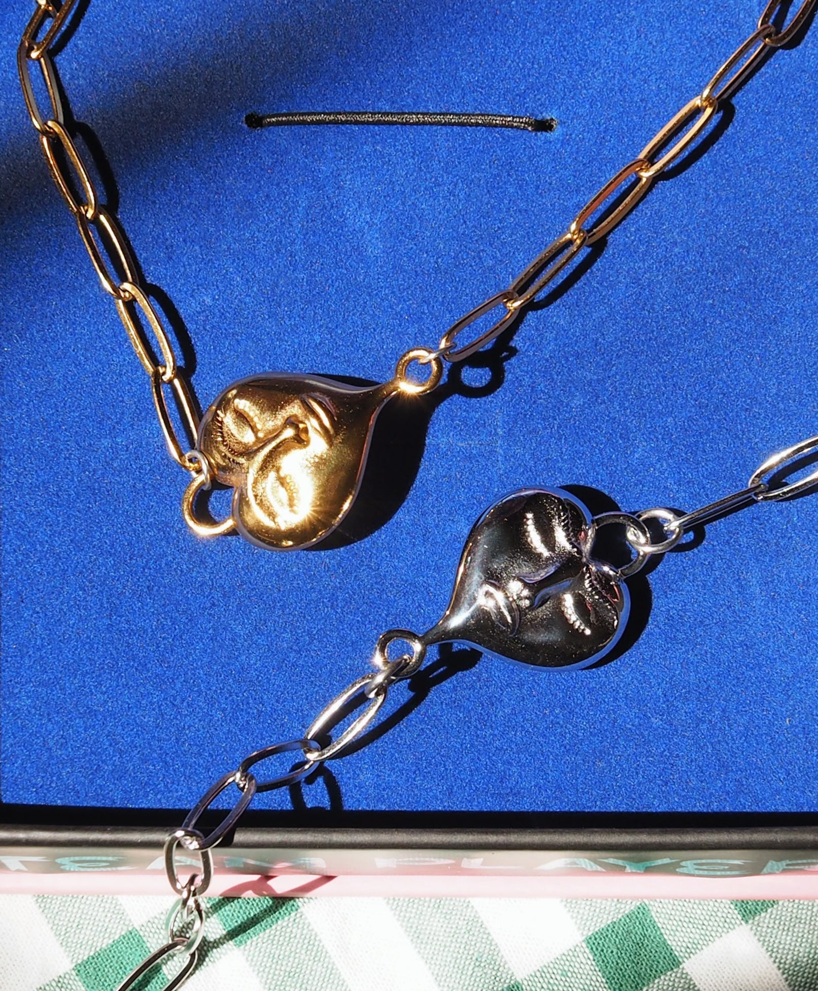 Tender Heart Paperclip Chain Necklace