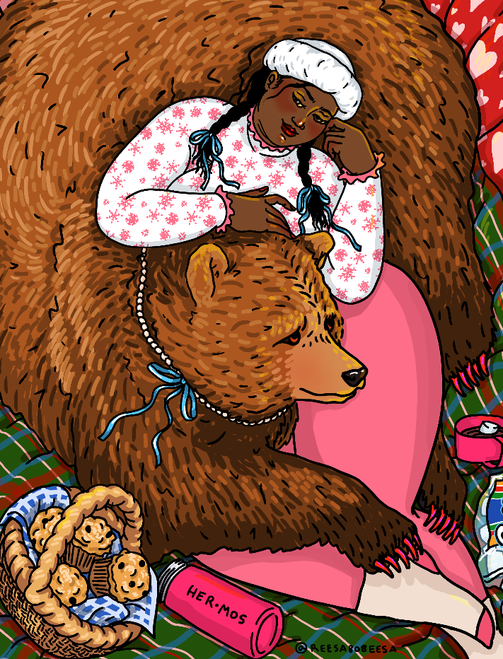 The Bear Tamer Art Print (A)