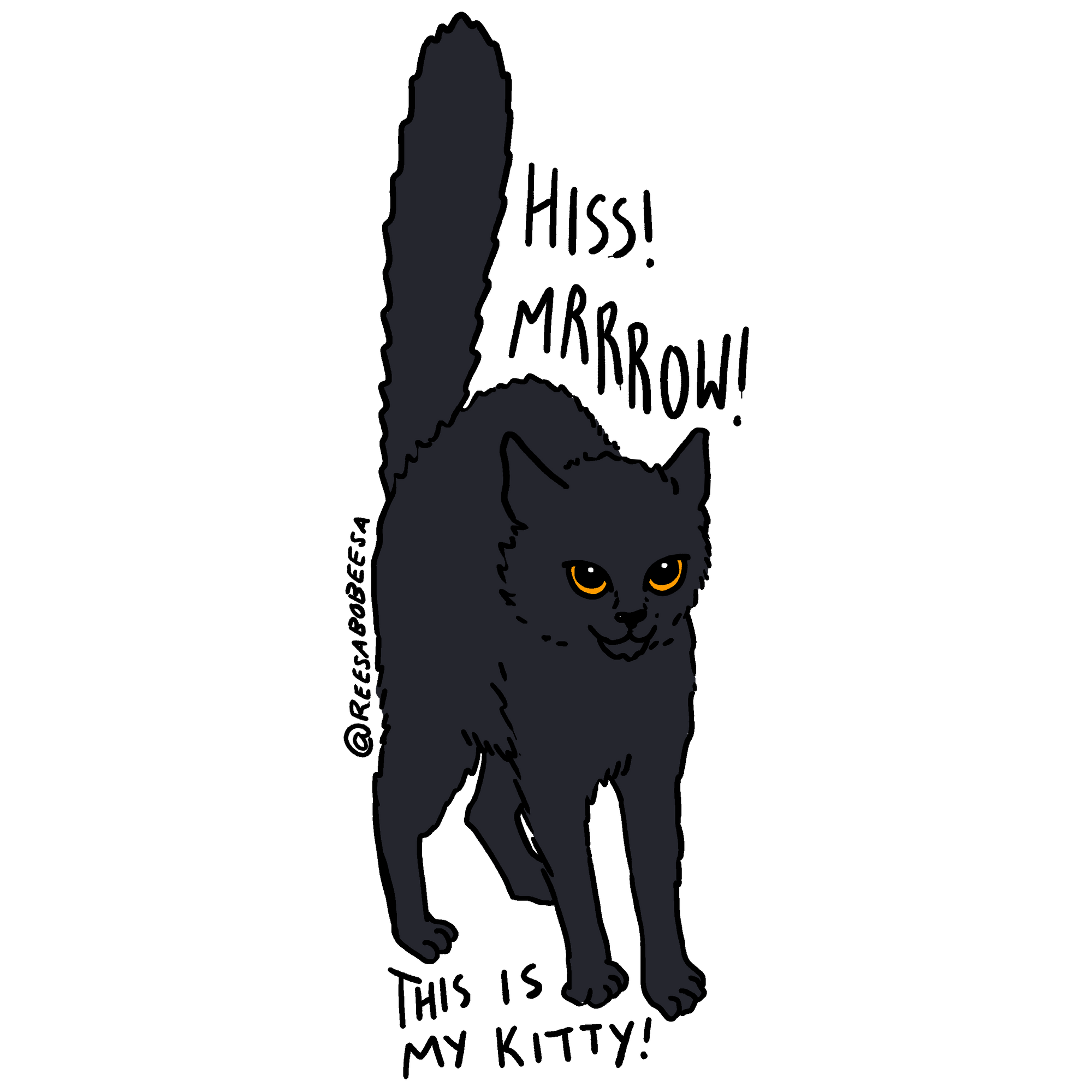 This is My Kitty Sticker