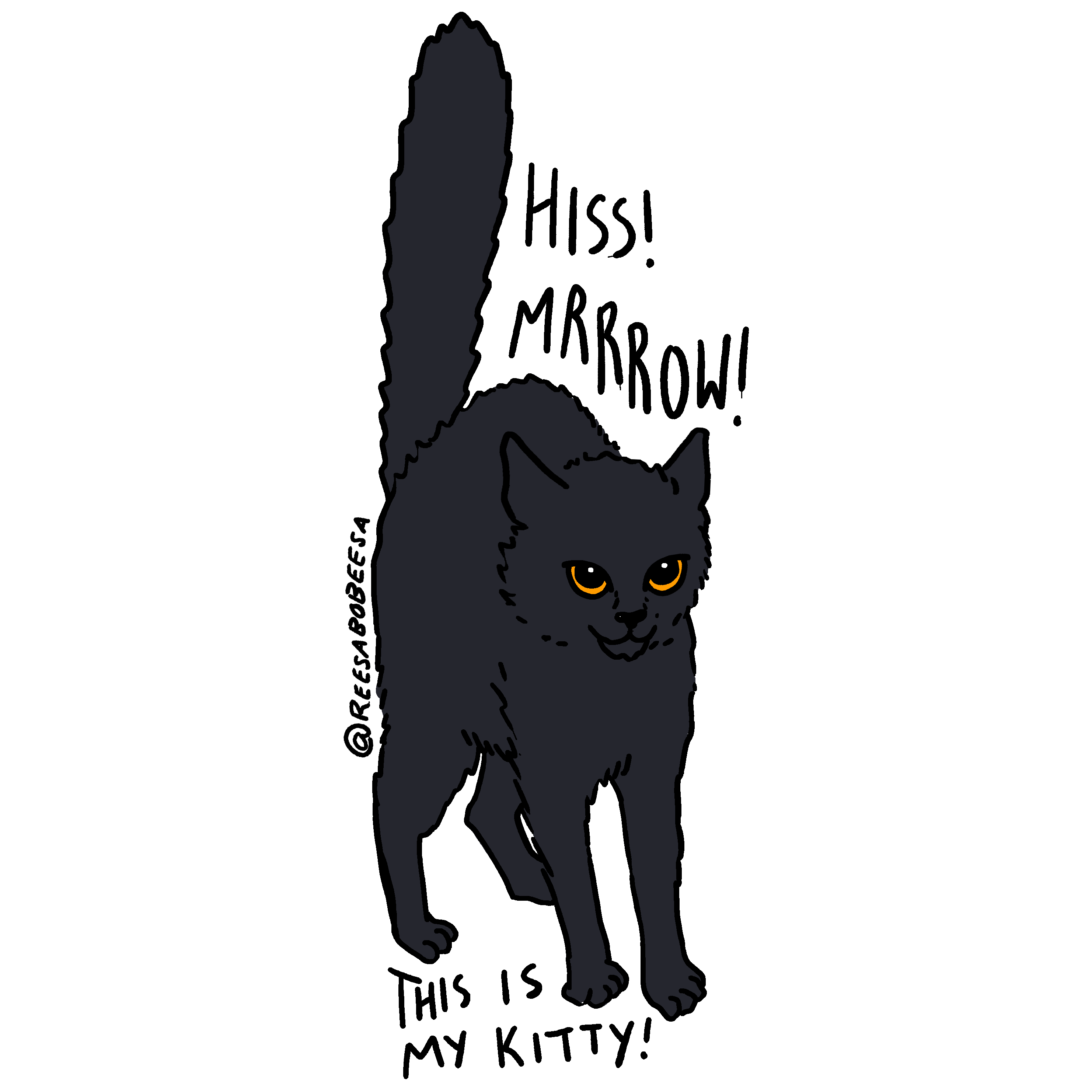 This is My Kitty Sticker