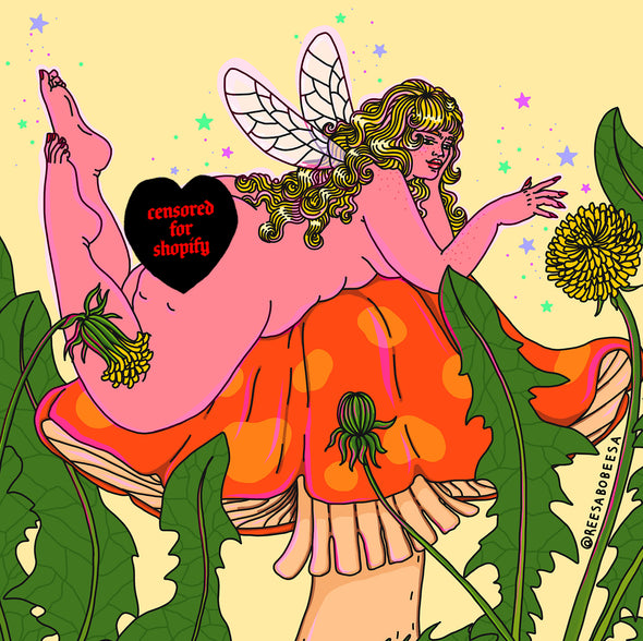 Dandelion Fairy Print