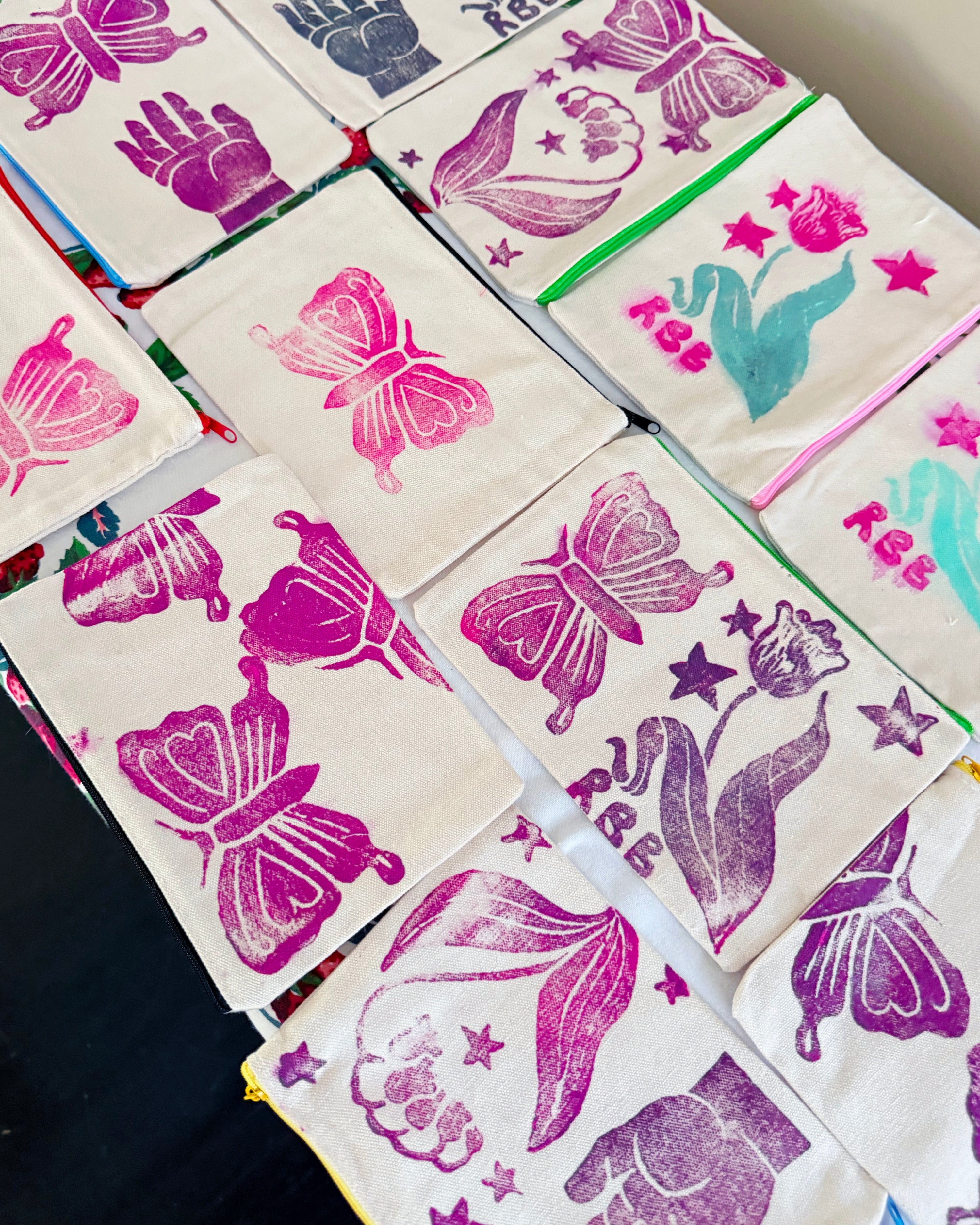 RBB Stationery Set in Surprise Hand-Printed Bag