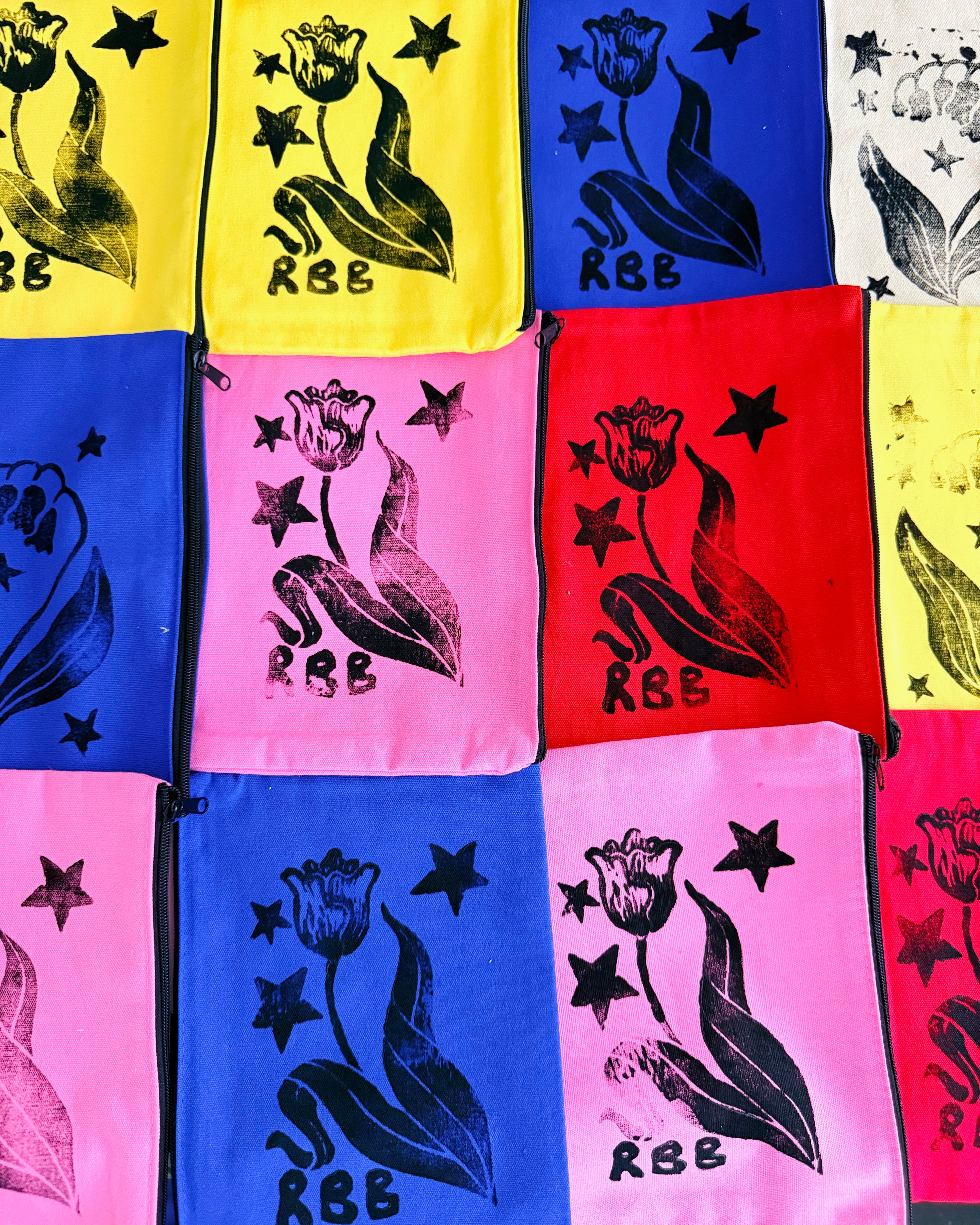 RBB Stationery Set in Surprise Hand-Printed Bag