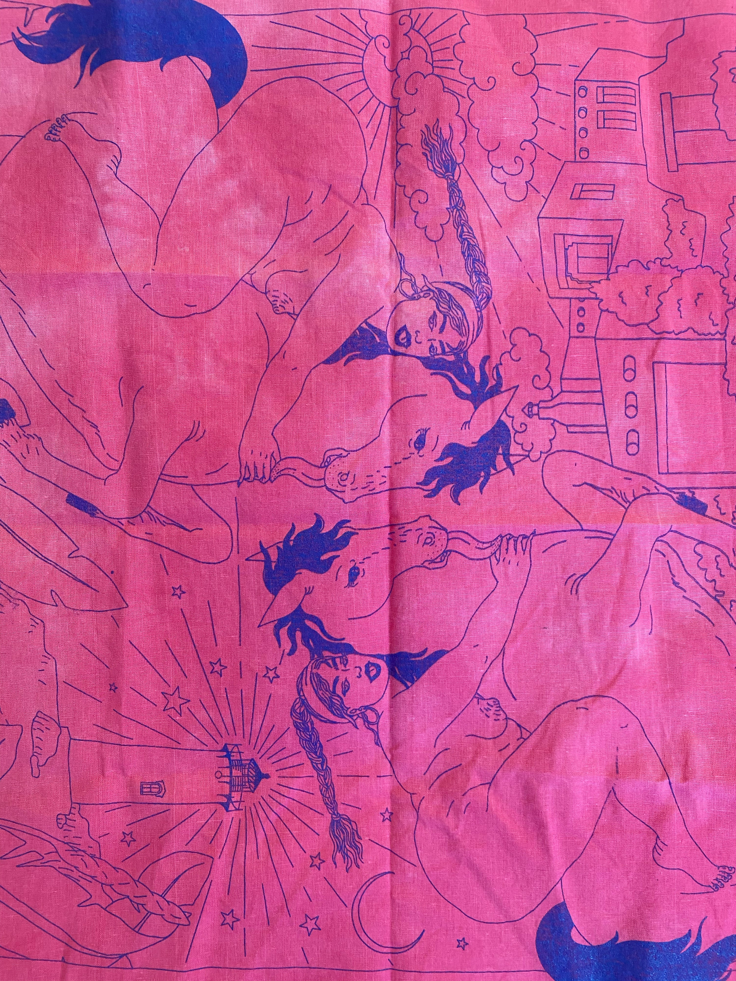 Wow! Hand-dyed Bandana