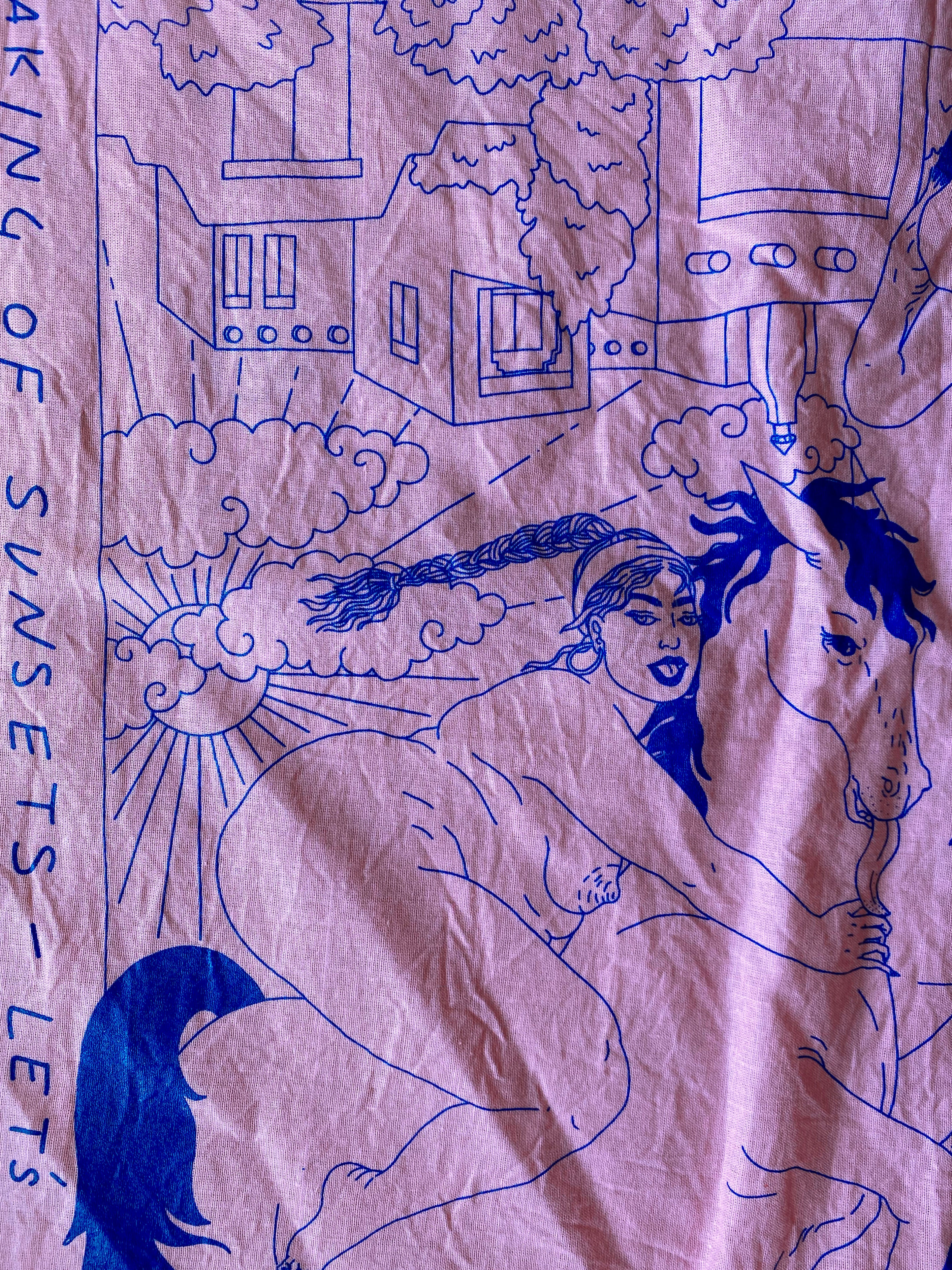 Wow! Hand-dyed Bandana