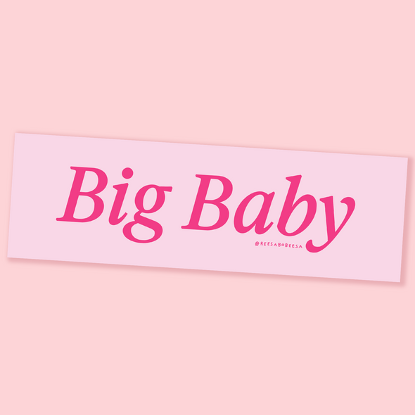 Big Baby Bumper Sticker
