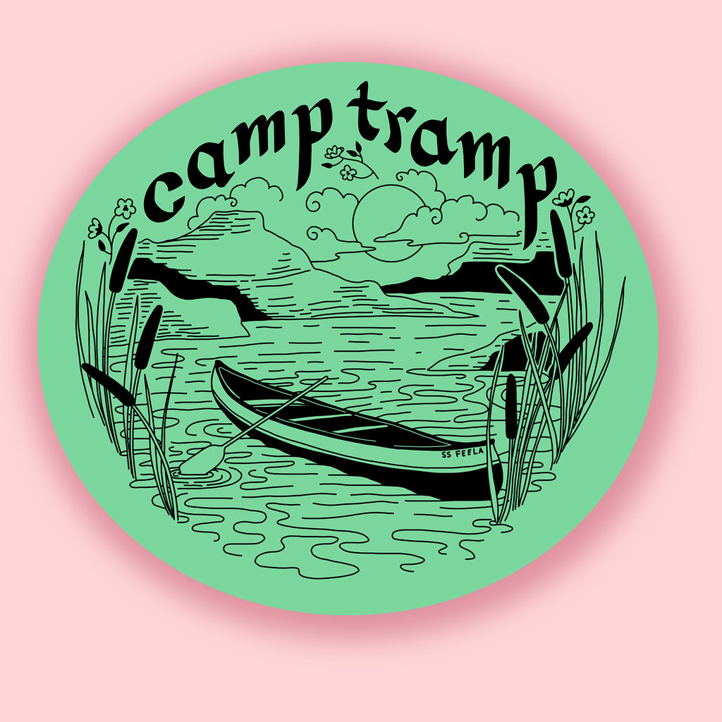 Camp Tramp Sticker
