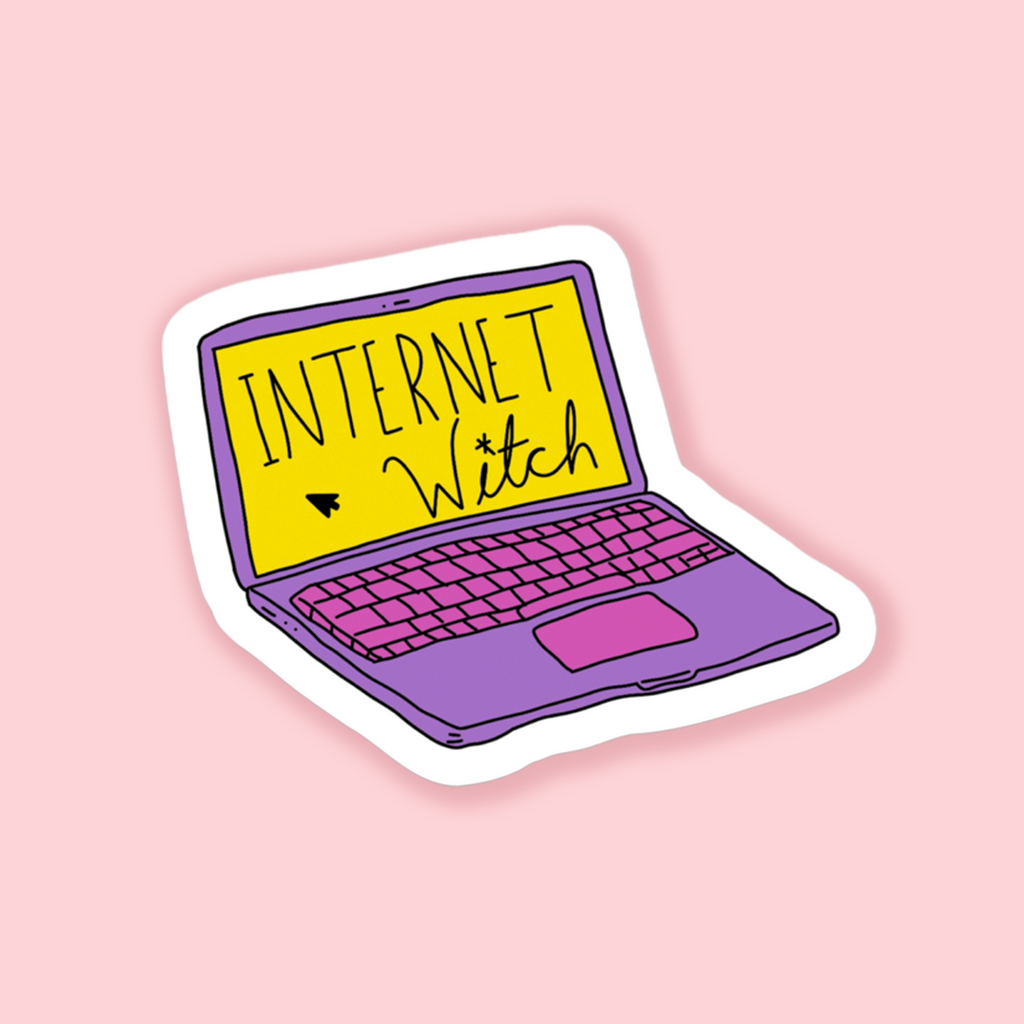 Internet Witch Sticker