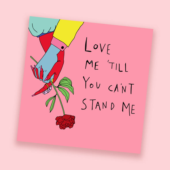 Can't Stand Me Sticker