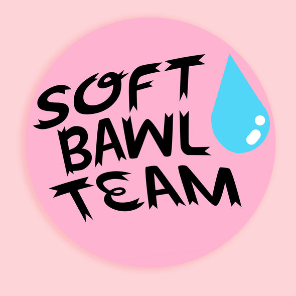 Soft Bawl Team Sticker